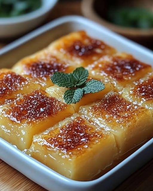 Cassava Cake with Macapuno – A Filipino Classic Dessert